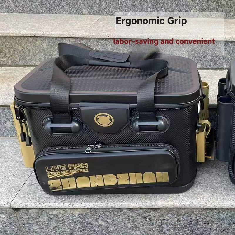 Fishing Kayak Crate - Draagbare Verdikte EVA Visvat Levende Vis