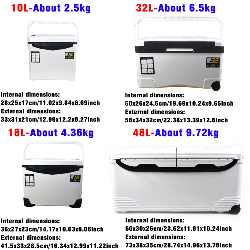 10L/18L/32L/48L Visserij Koelb - Fishing Kayak Crate recensie en prijs